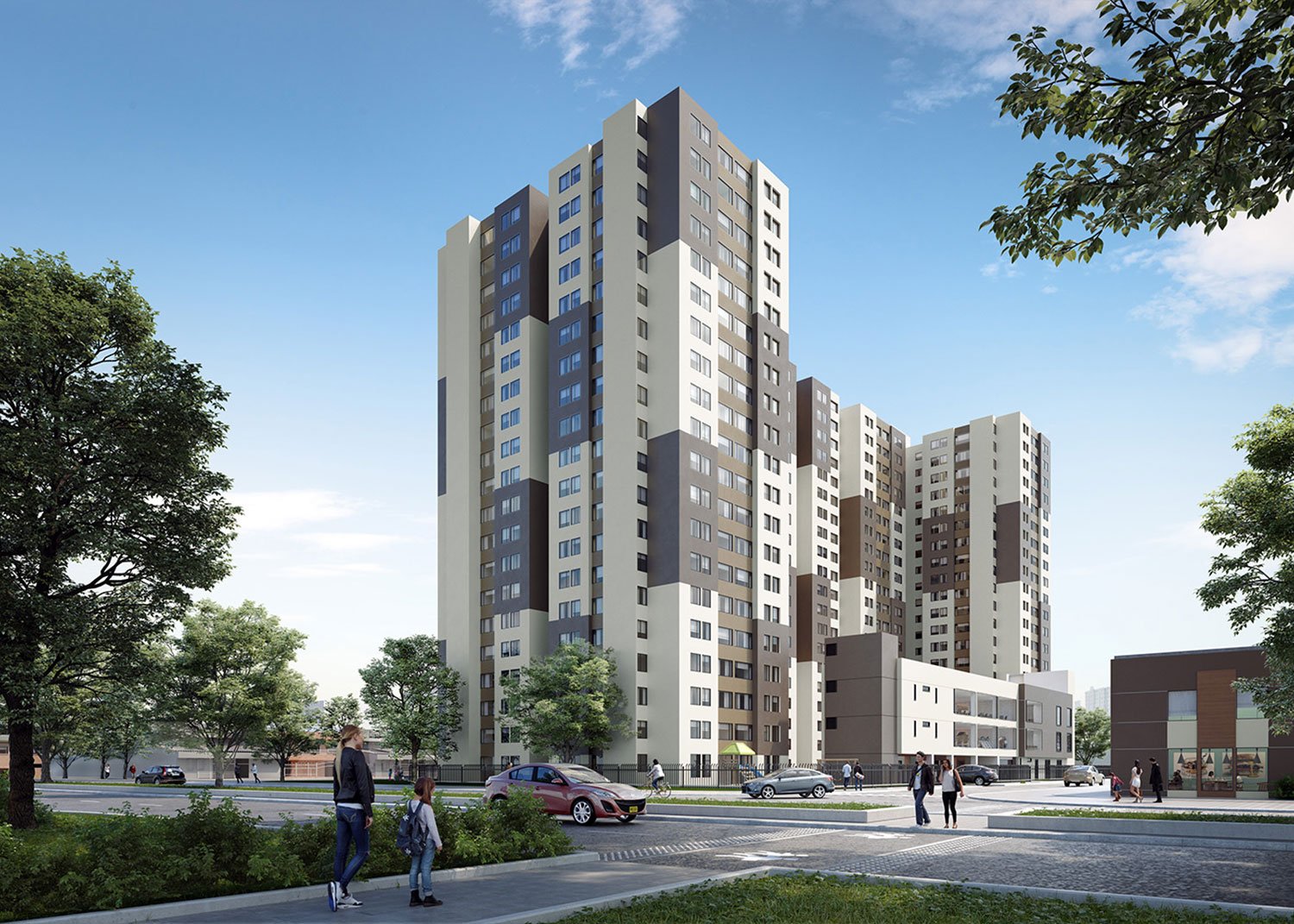 Imagen del conjunto residencial